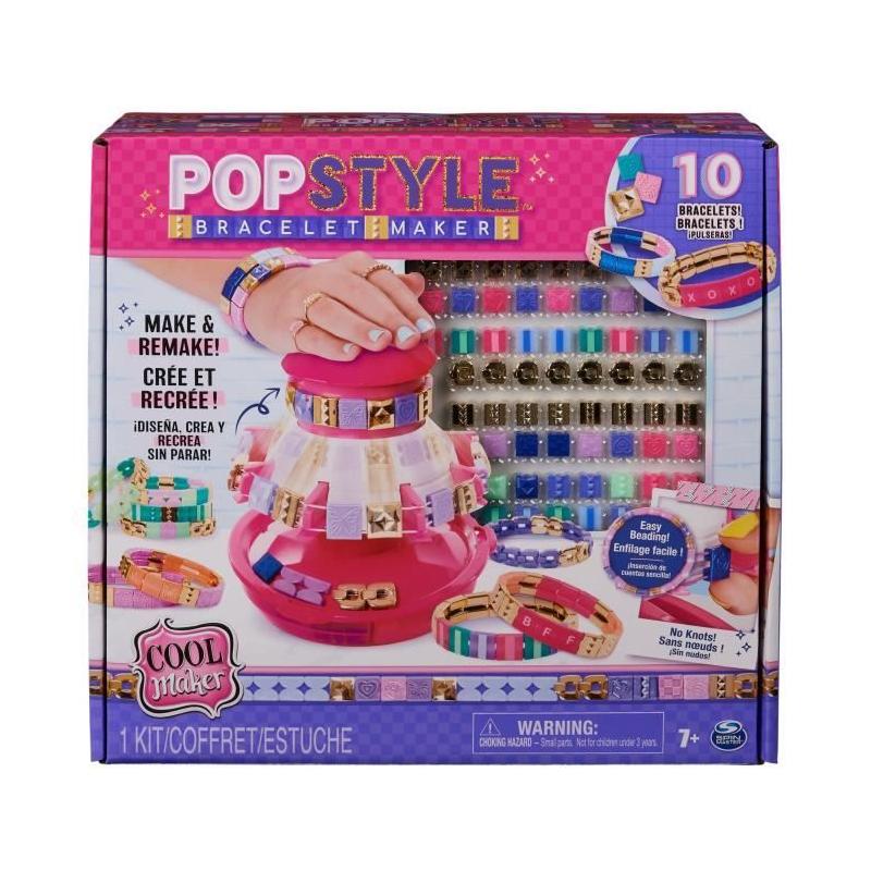 Machine à Bracelets Cool Maker - Jusqu'à 10 Bracelets - SPIN MASTER - Amusez-vous à créer vos propres bijoux !