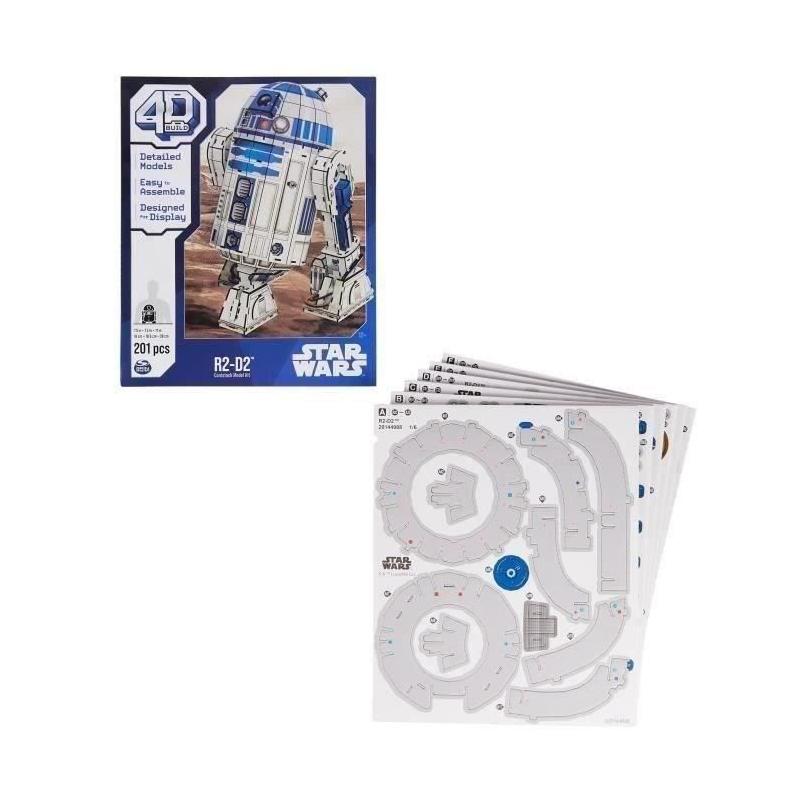 Maquette 4D Star Wars - R2-D2 à construire - Kit Modélisme