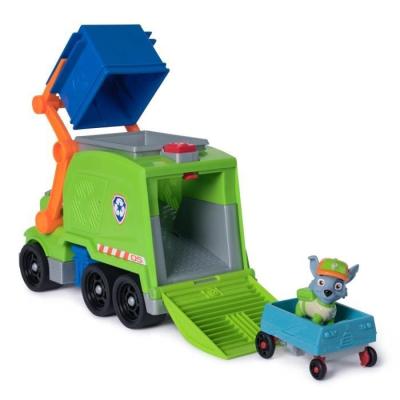 Camion Crush 'n' Roll Rocky de La Pat' Patrouille - Figurine Miniature