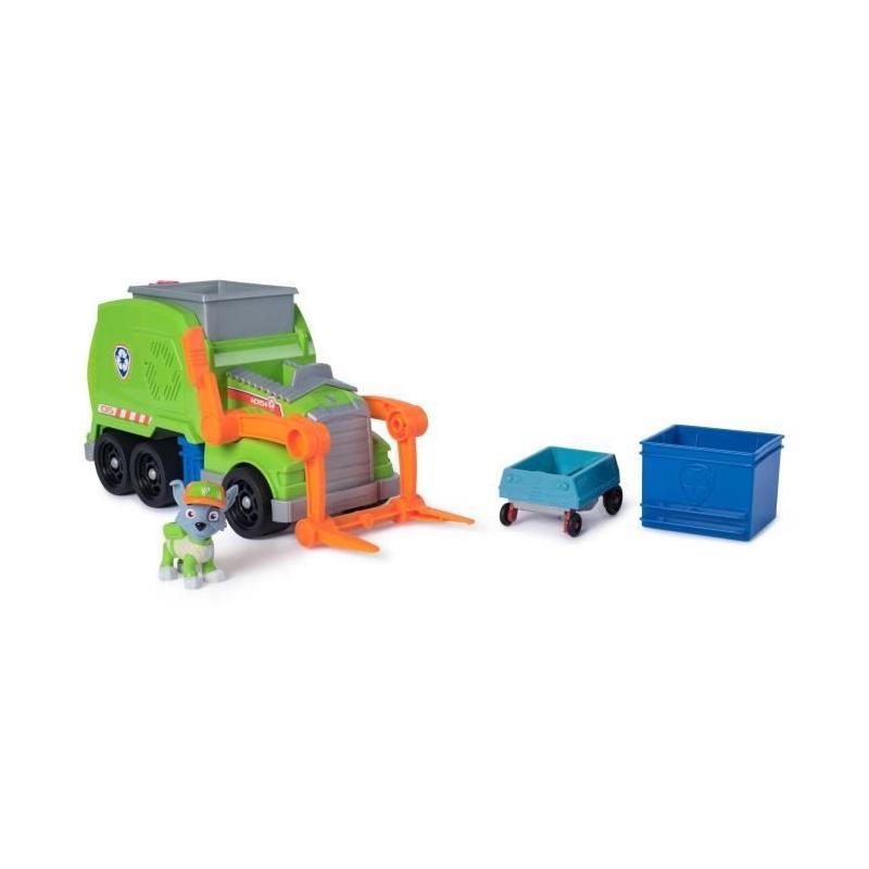 Camion Crush 'n' Roll Rocky de La Pat' Patrouille - Figurine Miniature