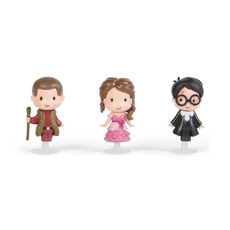 Pack de 3 figurines magiques Bal de Noël - Saison 4, monde des sorciers