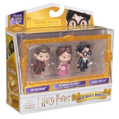 Pack de 3 figurines magiques Bal de Noël - Saison 4, monde des sorciers