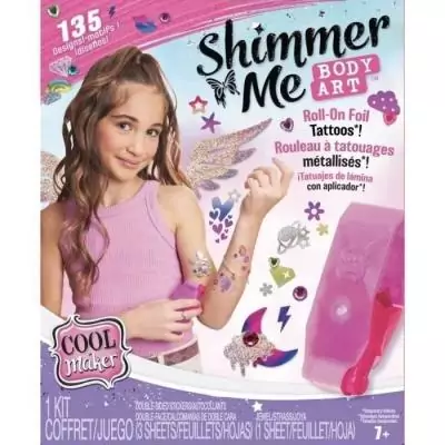 Découvrez SPIN MASTER COOL MAKER - Shimmer Me Body Art