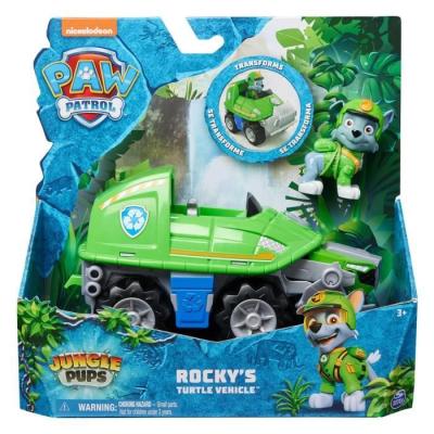 Véhicule + figurine Rocky Jungle Pups La Pat' Patrouille - Aventure en camion