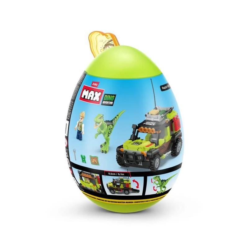 Set de construction Dino Adventure Raptor Force - 252 pièces - Camion inclus