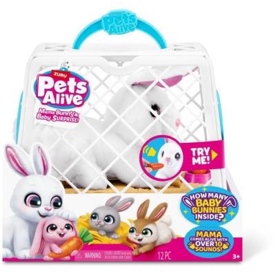 Duo lapin sonore - PETS ALIVE Mama Bunny & Baby - Bébés surprises
