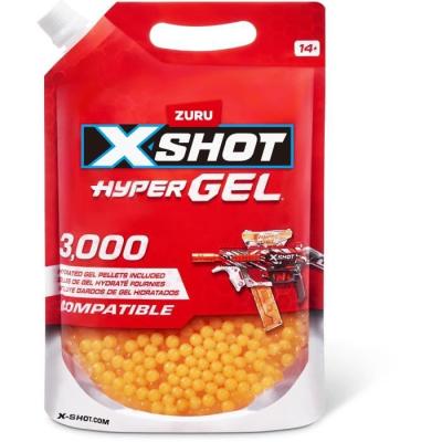 Recharge Hyper Gel ZURU X-SHOT - 3000 pastilles prêtes