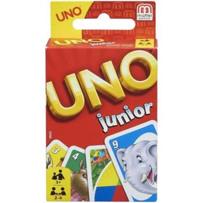 Jeu de Cartes pour Enfants Uno Junior - Dès 3 ans - Facile et Amusant