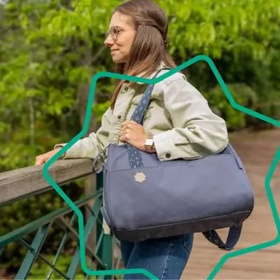Sac à langer Badabulle Pocketstyle - Pratique et élégant