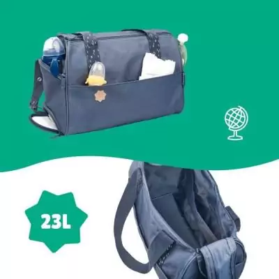 Sac à langer Badabulle Pocketstyle - Pratique et élégant