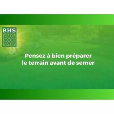 Gazon BHS Haute Résistance 5KG - Idéal pour Usage Intensif
