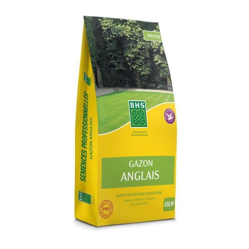 Gazon Anglais BHS 10kg - Pour Jardins Haut de Gamme
