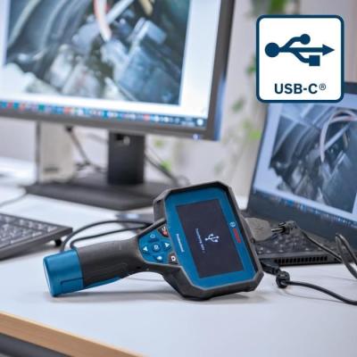Caméra d'inspection Bosch Professional GIC 12V-4-23 C - Idéale pour détecter les matériaux