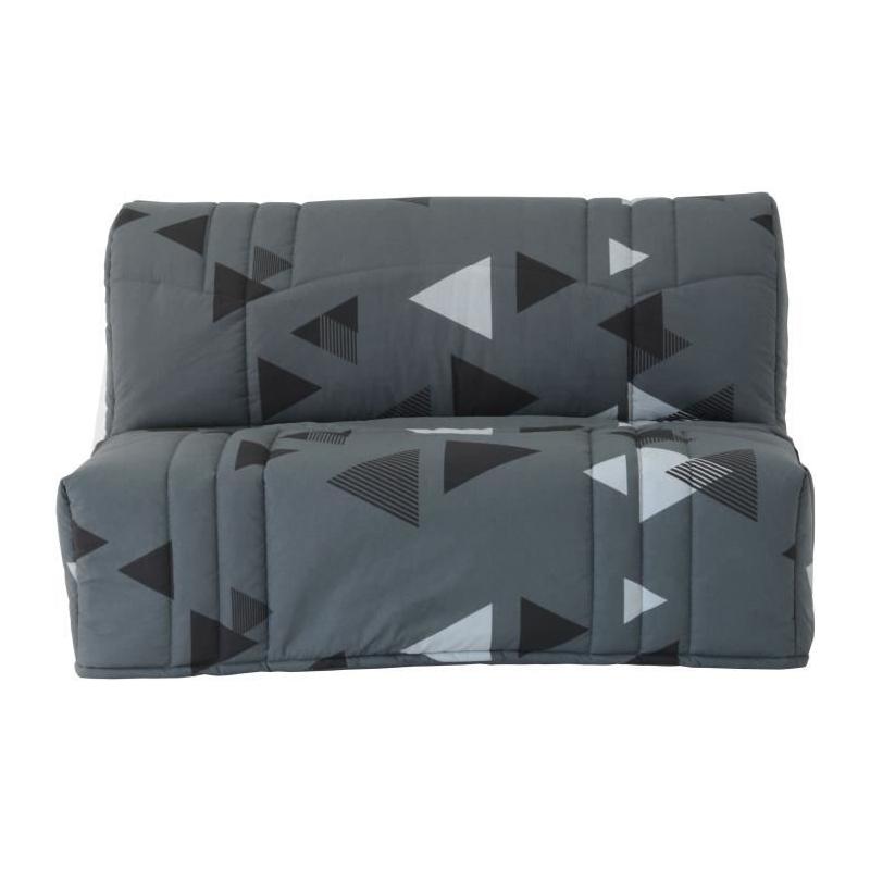 Banquette BZ DREAM - Gris bikini - 2 places - 100% coton