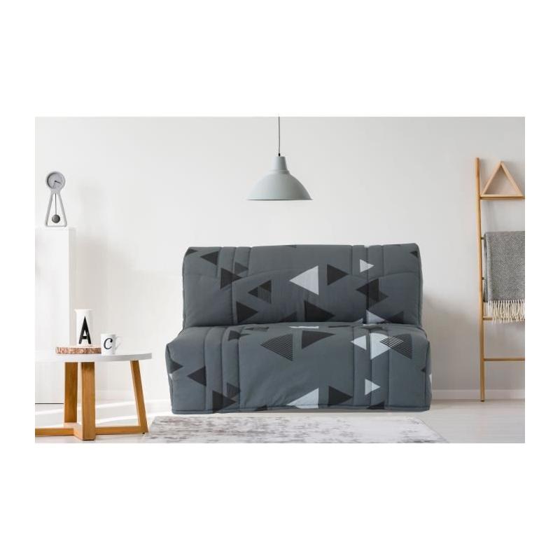 Banquette BZ DREAM - Gris bikini - 2 places - 100% coton