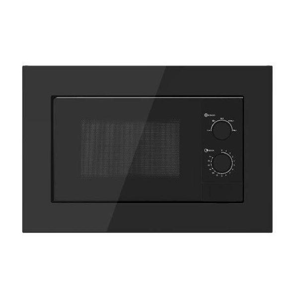 Micro-ondes encastrable - CONTINENTAL EDISON - CEMO20EBM - Noir - 1200 W - L59,5 x H33,7 x P38,5 cm - 21 L
