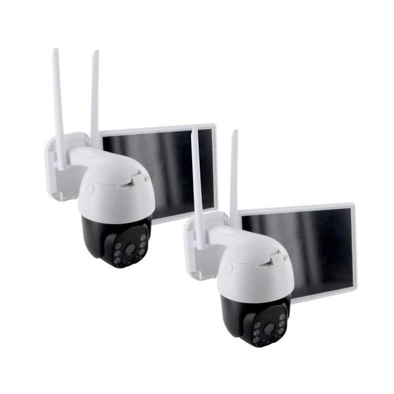 Pack surveillance solaire 2 caméras - CHACON