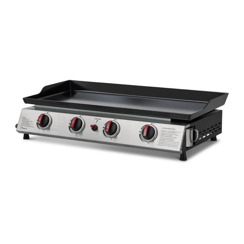 Plancha gaz COOKINGBOX CALI - 4 feux compact et performant