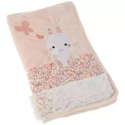 Protège carnet de santé Lapinou - Rose 15x26 cm - Organisation parfaite