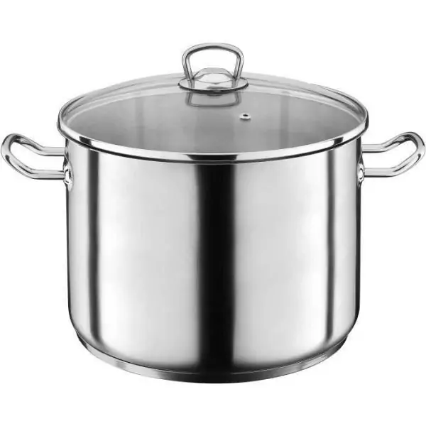 GSW - Marmite traiteur en acier inoxydable - 17 L - Tous feux dont induction