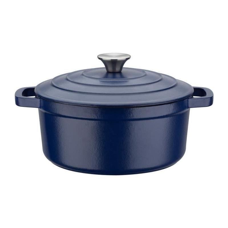 Faitout GSW Blue Magic 24 cm Fonte d'acier Bleu - Induction