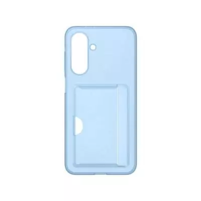 Samsung Galaxy A26 Couverture arriere avec pochette pour cartes Bleu Samsung Galaxy A26 Couverture arriere avec pochette pour cartes Bleu