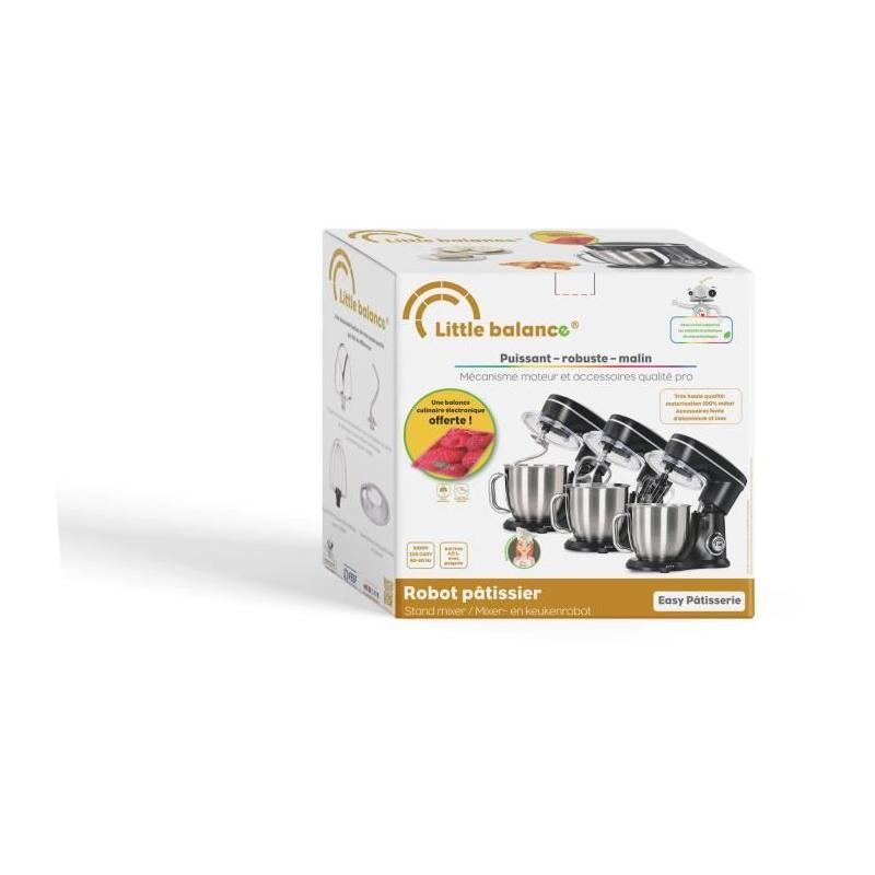 Robot Pâtissier Easy Pâtisserie + balance 8102 inclus - LITTLE BALANCE: La perfection culinaire en un seul produit