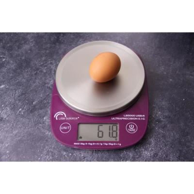 Balance culinaire LB 5000 Pro Inox 5.1 - Ultra précision - Réparable