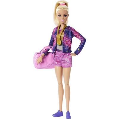 Coffret Barbie Gymnastique avec plus de 10 accessoires - Poupée incluse