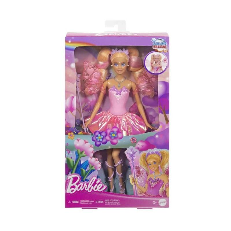 Poupée Barbie Fée-Ailes Et Changement De Couleur 
