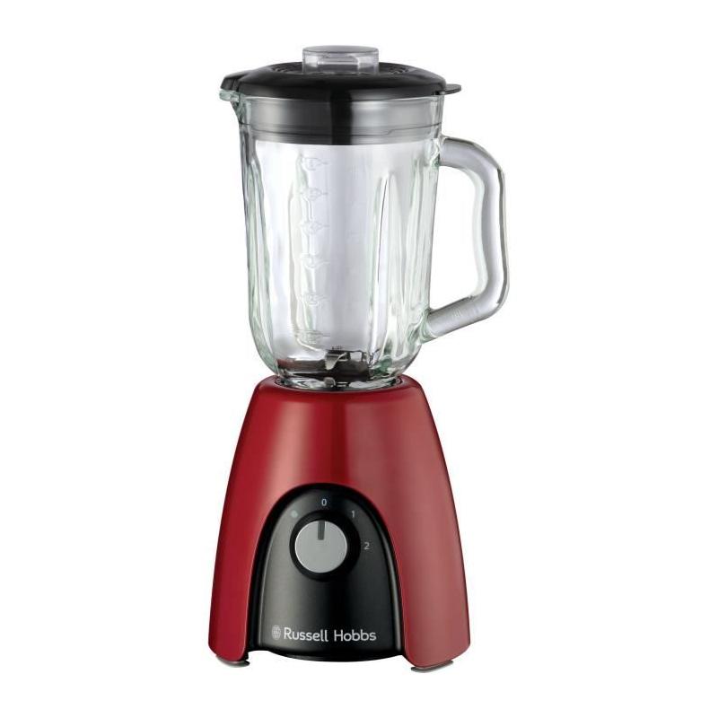 Mélangeur RUSSEL HOBBS Desire Rouge - 650 W - 2 vitesses + Pulse