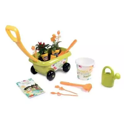 Chariot de jardinage français avec accessoires - Made in France