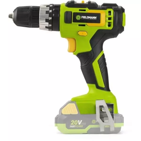 Perceuse a percussion sans fil - FIELDMANN - 20V - 35 Nm - Ergonomique et légere