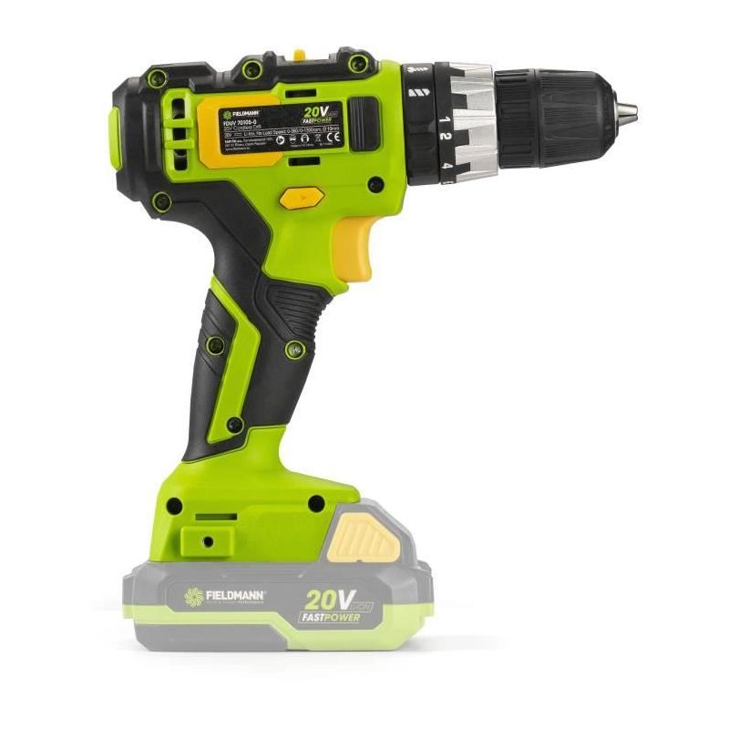 Perceuse à percussion sans fil - FIELDMANN - 20V - 35 Nm
