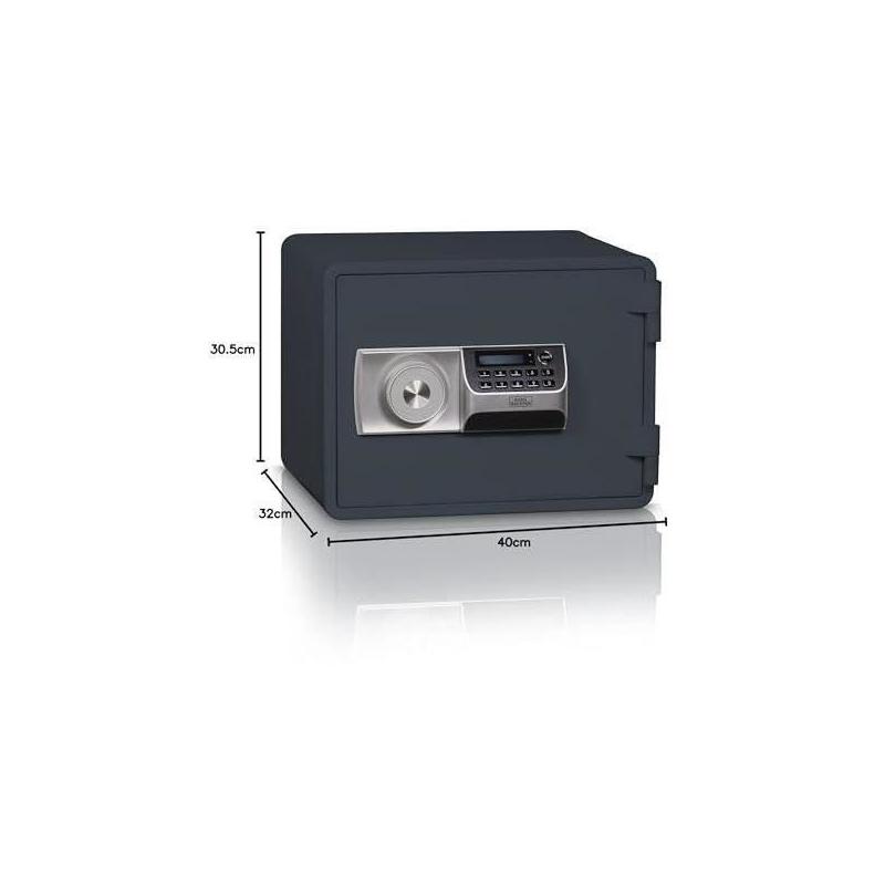 Coffre-fort ignifugé BURG WACHTER FP 44 E - Certifié 60 min, code, format A4