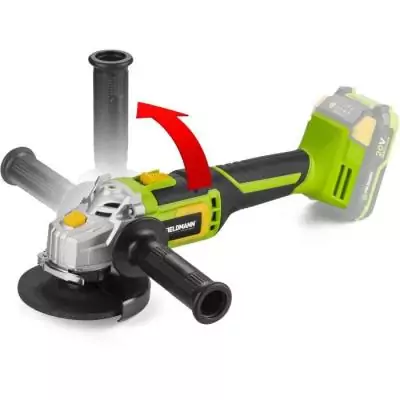 Meuleuse d'angle sans fil FIELDMANN - 20V - 115 mm - Meulage facile