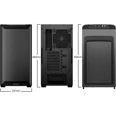 Boîtier PC - BE QUIET! - Pure Base 501 Airflow Window - Noir - Moyen Tour - Gamer