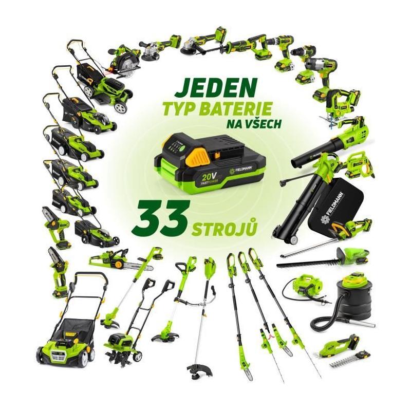 Scie sabre sans fil FIELDMANN 20V - Compacte et puissante