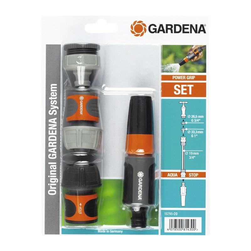Kit d'arrosage GARDENA 20/27 - Tuyau Ø19mm - Compatibilité System GARDENA - Garantie