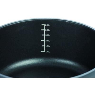 Faitout fonte d'aluminium GSW 28 cm Induction Noir • FAITOUT - MARMITE