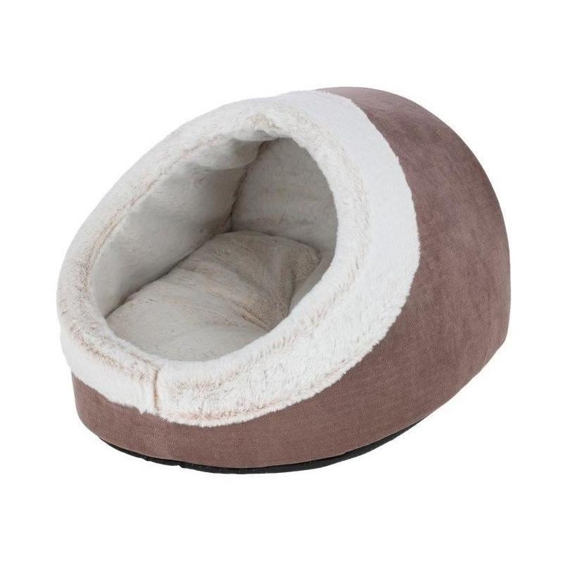 Igloo pour chats JANA - Confortable et stylé - Marron