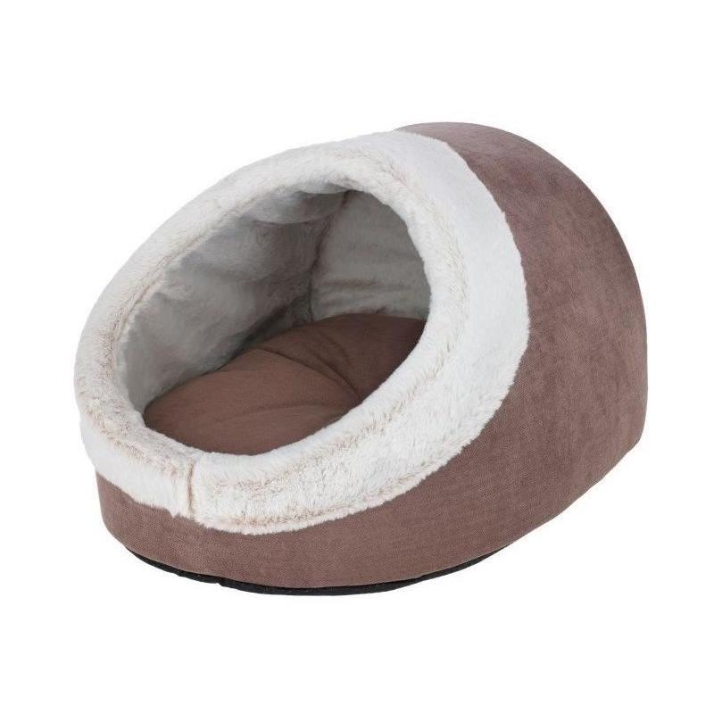 Igloo pour chats JANA - Confortable et stylé - Marron