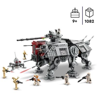LEGO 75337 Star Wars Le Marcheur AT-TE - Jouet de Construction pour Enfants de 9 Ans