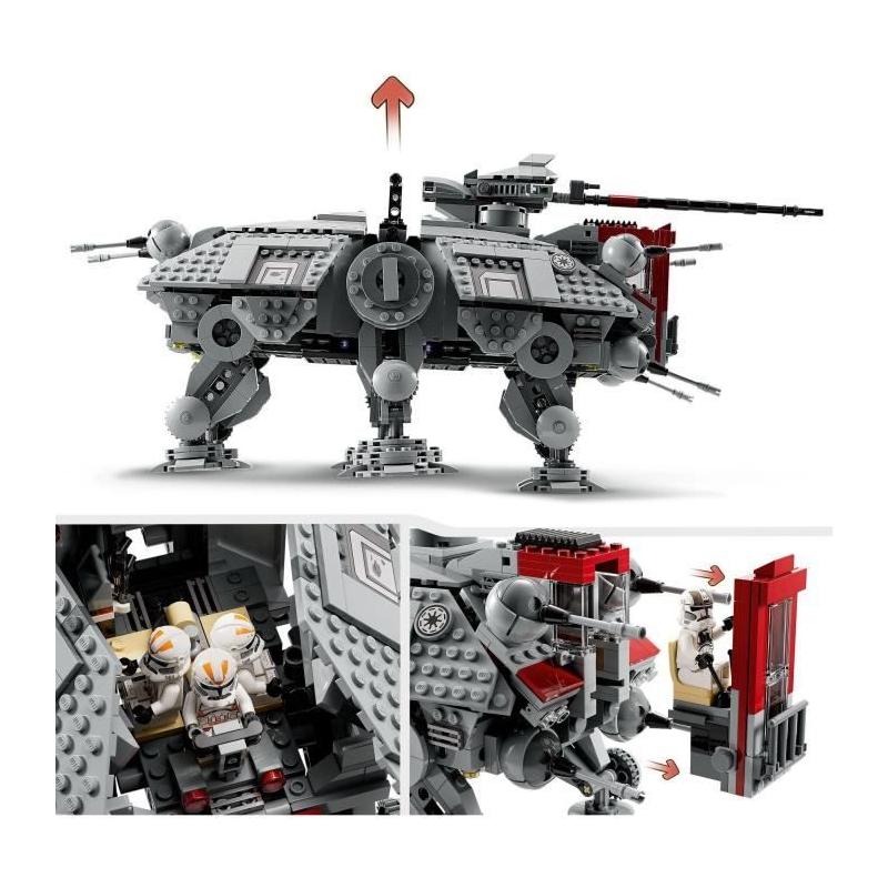 LEGO 75337 Star Wars Le Marcheur AT-TE - Jouet de Construction pour Enfants de 9 Ans