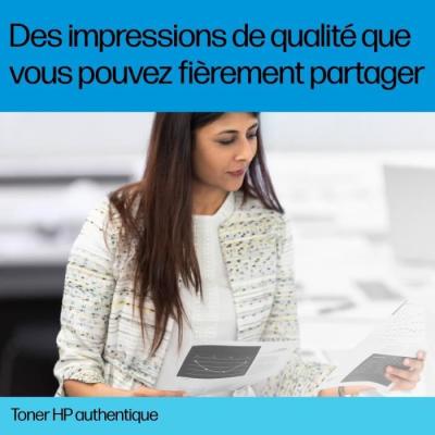 Recharge de toner noir HP 153A authentique pour LaserJet Tank (W1530A)