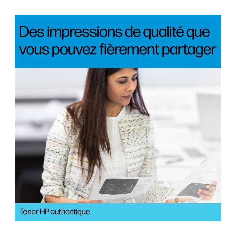 Recharge de toner noir HP 153A authentique pour LaserJet Tank (W1530A)