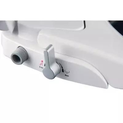 Abattant WC Japonais Clenea - Blanc, dimensions compactes