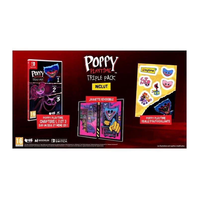 Poppy Playtime Triple-Pack Nintendo Switch - Jeu Nintendo Switch