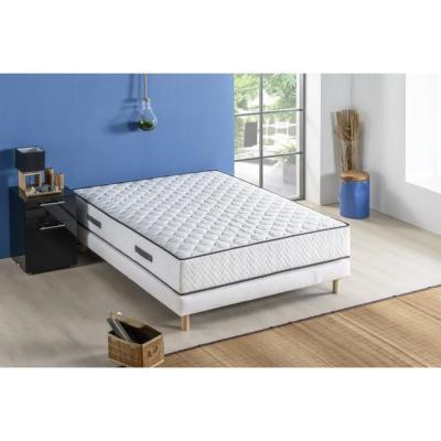 Matelas 160x200 cm - 672 Ressorts ensachés - Confort 7 zones - 24cm - Equilibré