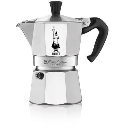 Cafetière Italienne BIALETTI - Moka Express Aluminium - 4 Tasses